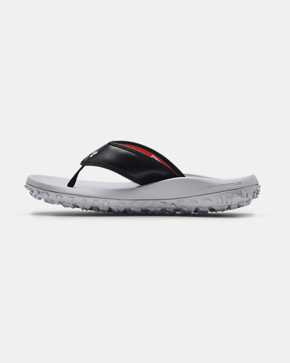 Men's UA Fat Tire T Sandals in Gray image number 1